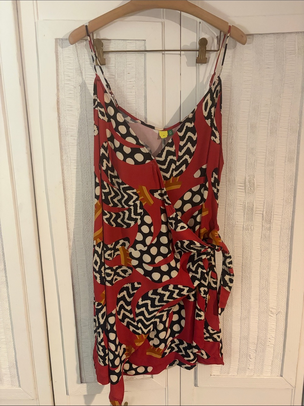 Farm Rio Dress wrap dress with bananas size L